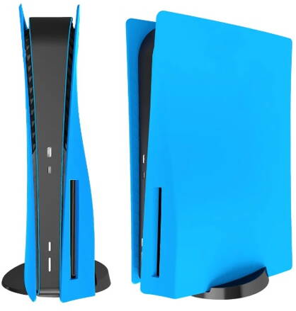 PS5 COLOR kryt konzole - světle modrý (drive version)