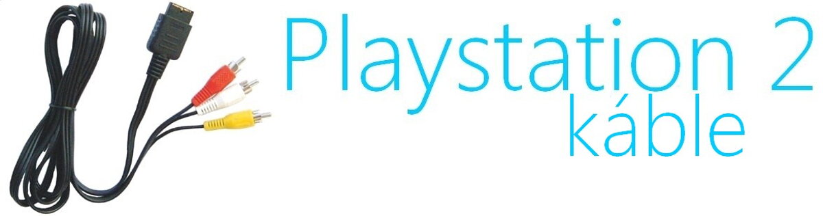 Playstation 2 káble konzoly-store.sk