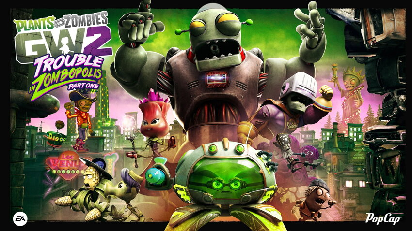 pvz garden warfare plakát