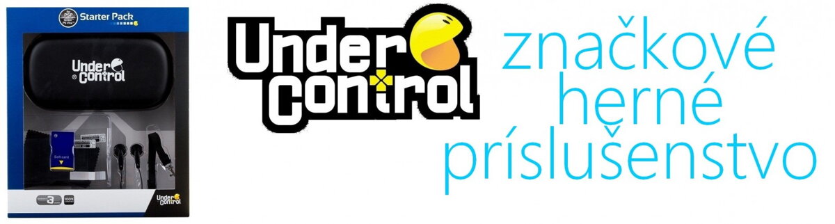 herné príslušenstvo pre konzoly psp a PSVITA značky Undercontrol