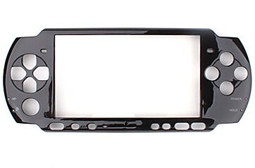 PSP 3000 predný kryt čierny