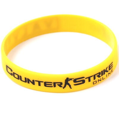 Náramok Counter Strike žltý