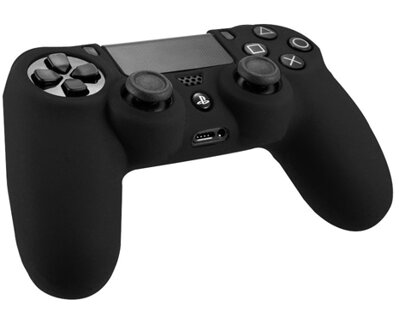 Silikonový obal PS4 čierný