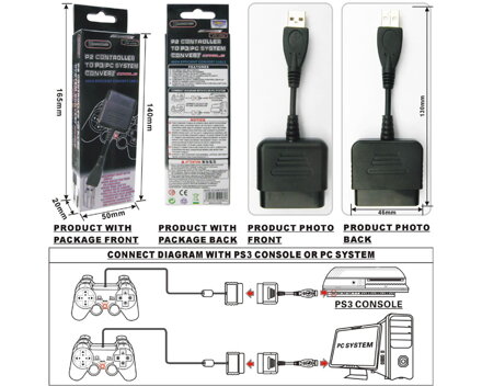 Convertor pre PS2 PS3 PC