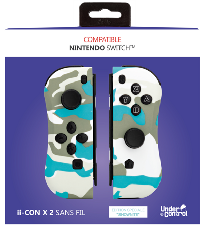 Nintendo Switch iCon Dot ovládače Snownite