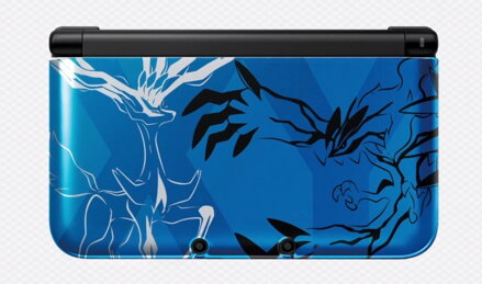 Nintendo 3DS XL Pokemon X and Y Blue + krabička Stav 1A