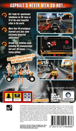 Asphalt: Urban GT 2 PSP