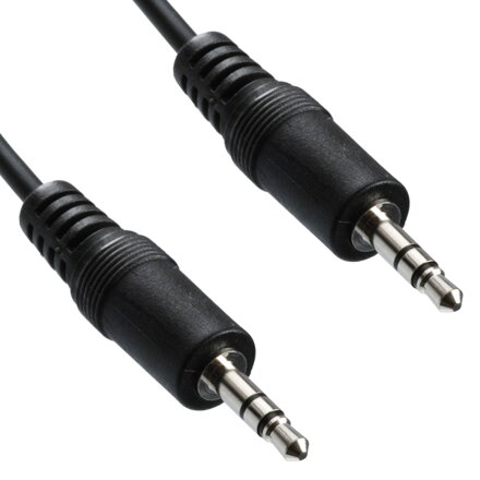 Audio kábel 3,5 mm jack na 3,5 mm jack dĺžka 5m