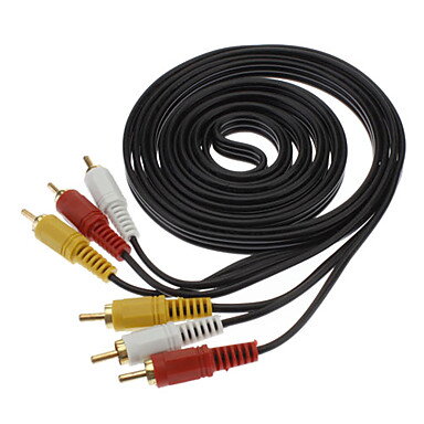 AV kábel 3-RCA dĺžka 5m