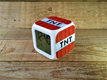 Minecraft TNT budík