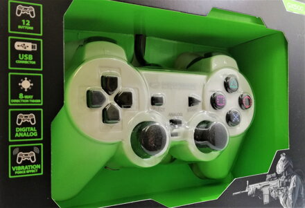 Corsair Gamepad Esperanza GX500 (PC/PS2/PS3) biely