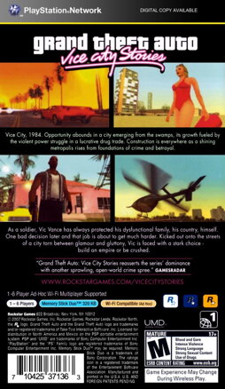GTA vice city stories PSP