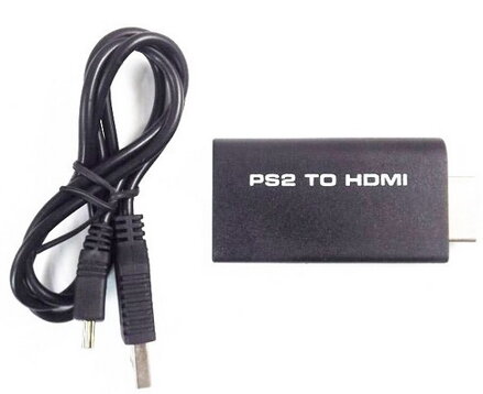 Playstation 2 HDMI prevodník + 3,5 mm audio ( Up Scaler 1080P)