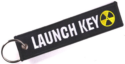 Kľúčenka látková Launch Key