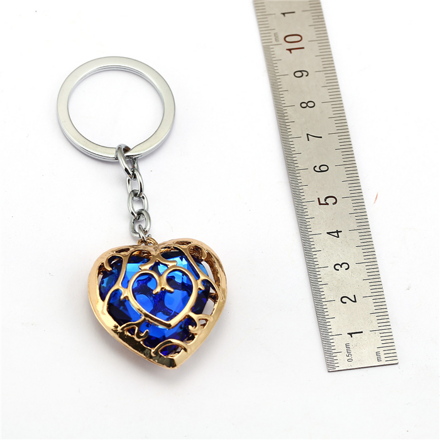 Kľúčenka Zelda Heart Modrá