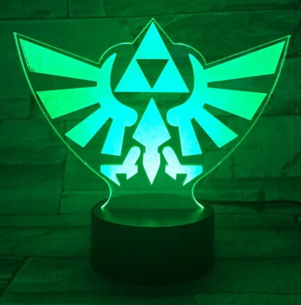 Led lampička Zelda 7 barev
