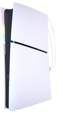 PS5 RGB light ring podsvietenie