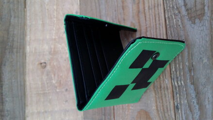 Minecraft Creeper paněženka