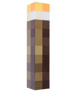 Minecraft Torch svietidlo