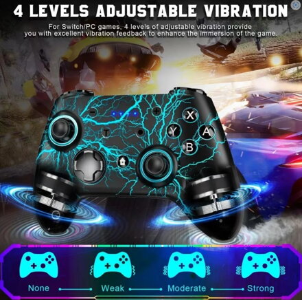 Ovladač Nintendo Switch bezdrátový Blesk