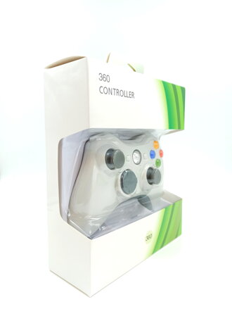 Xbox 360 bezdrátový ovladač bílý