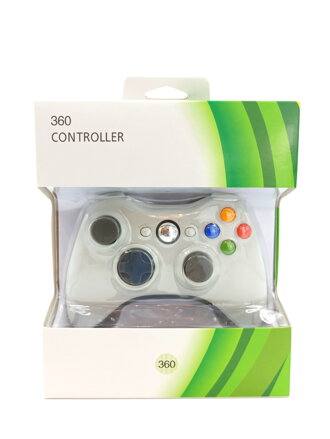 Xbox 360 bezdrátový ovladač bílý