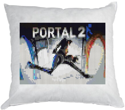 Vankúšik Portal 16bit  40x40cm