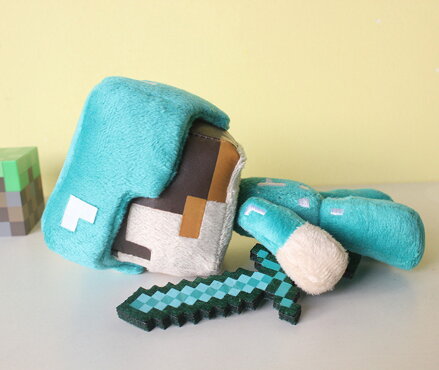 Plyšák Minecraft Steve