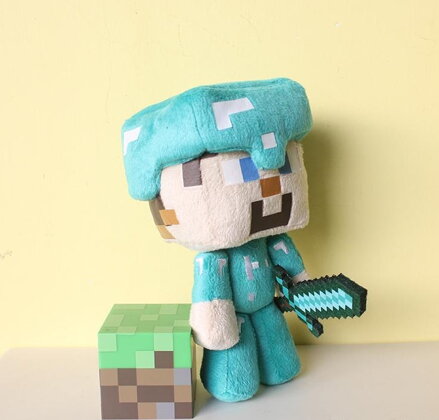 Plyšák Minecraft Steve