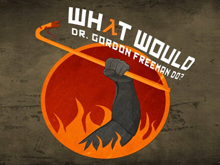 Podložka pod myš Gordon Freeman v3