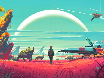 Podložka pod myš No Man's Sky