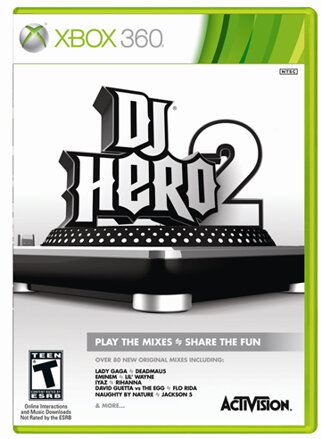 XBOX 360 DJ Hero2 prenájom