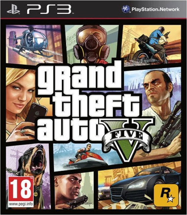 PS3 GTA 5 Grand Theft Auto V