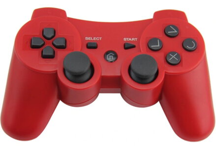 Ovladač PS3 Bluetooth V2 červený