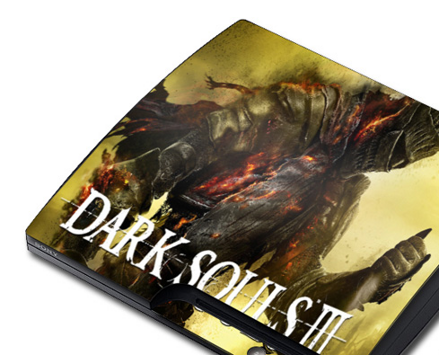 PS3 Slim polep Dark Souls 3