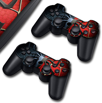 PS3 Slim polep Spiderman
