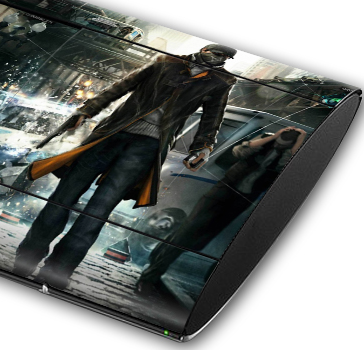 PS3 SuperSlim polep Watch Dogs