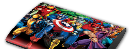 PS3 SuperSlim polep SUPER HEROES