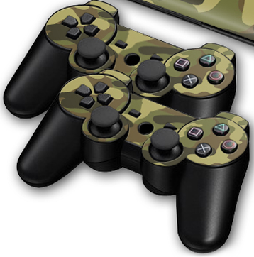 PS3 SuperSlim polep CAMO