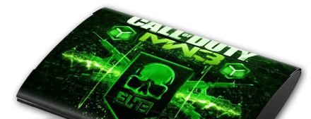 PS3 SuperSlim polep COD MW3