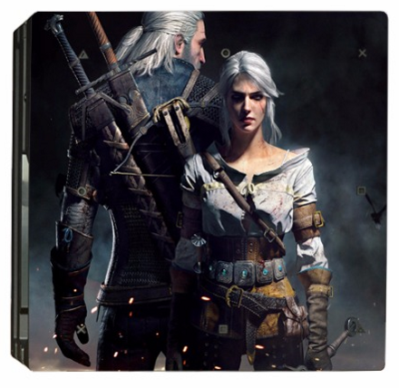 PS4 PRO polep WITCHER