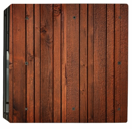 PS4 PRO polep WOOD