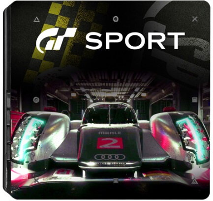 PS4 Slim polep GT Sport V2
