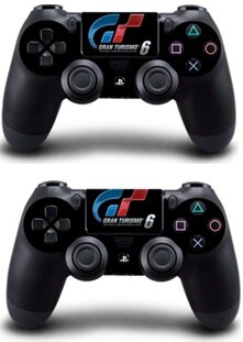 PS4 Slim polep GT Sport V4