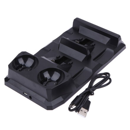 PS4 nabíjacia stanica pre 4 ovládače