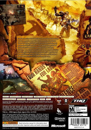 Red Faction Guerilla XBOX 360