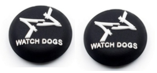 Silikónové klobúčiky ovládače PS5/PS4/PS3/Xbox One/Xbox series X Watch Dogs