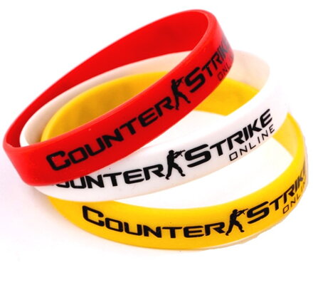 Náramok Counter Strike biely