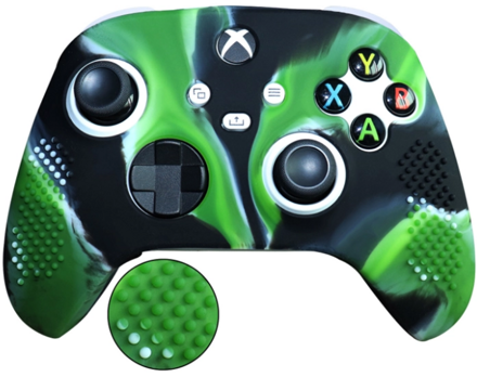 Silikónový obal ovládača Xbox series X/S zelený