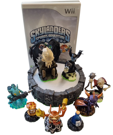 Wii Skylanders + sada 8 postaviček
